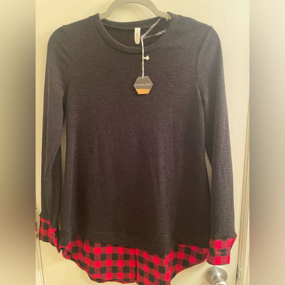 NWT Pinkblush Long sleeve top